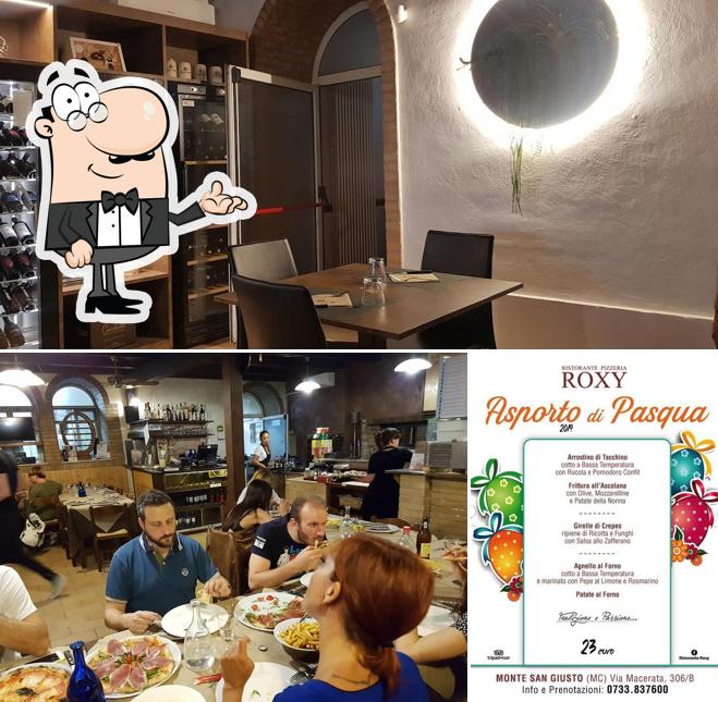 Gli interni di Roxy Braceria Pizzeria