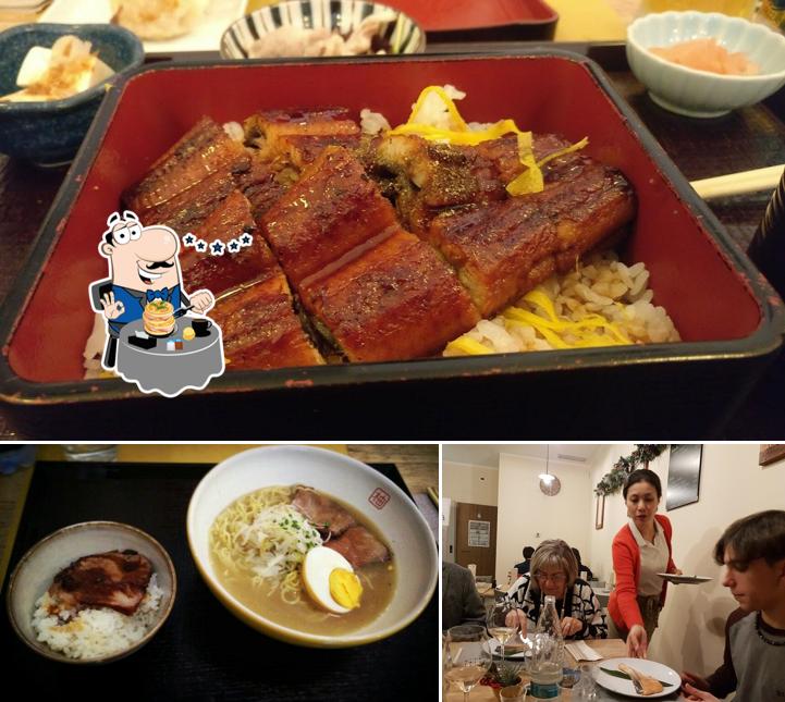 La foto di cibo e tavolo da pranzo da Yuzuya