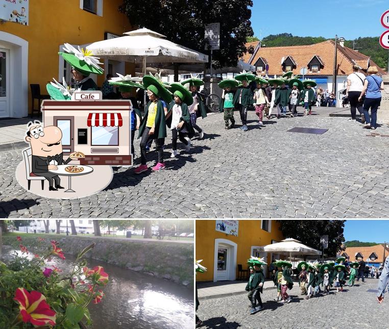 Goditi la vista dagli esterni di Caffe Bar Gradna