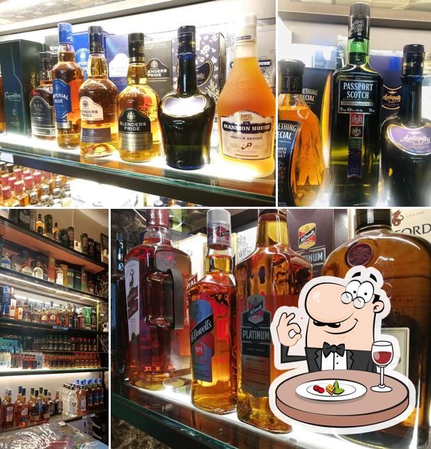 Food at Infinity liquor store