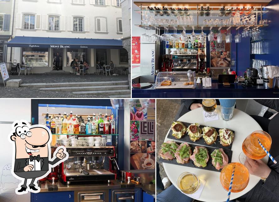 Dai un'occhiata agli interni di Mont Blanc Caffetteria - Gelateria