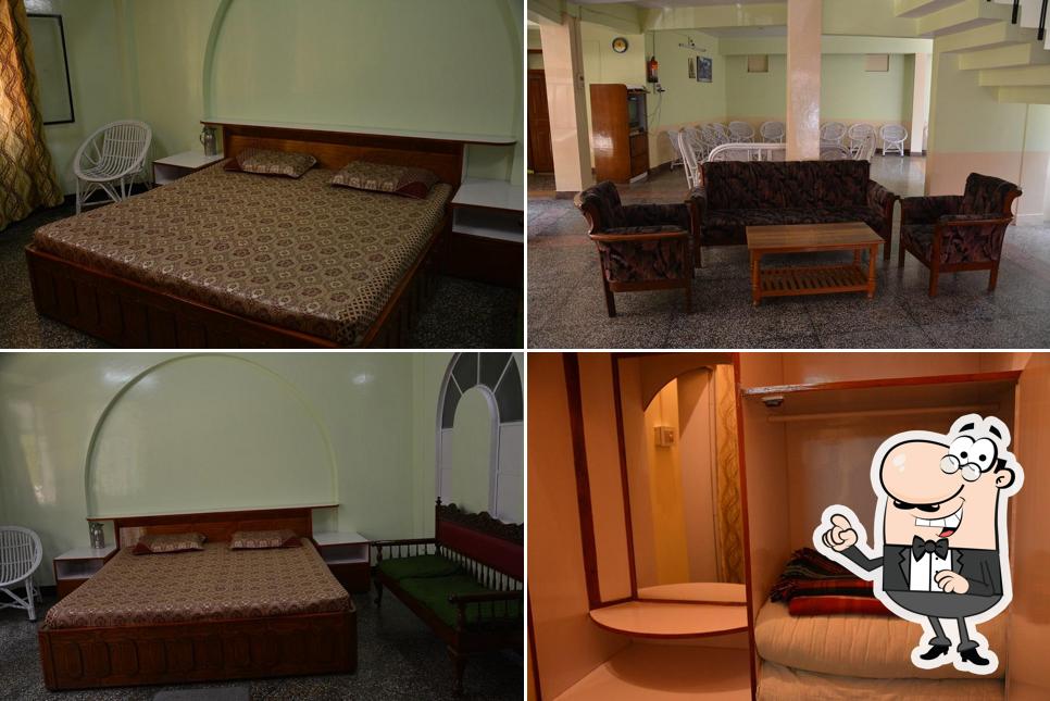 The interior of Nagarkoti Bhojanalay