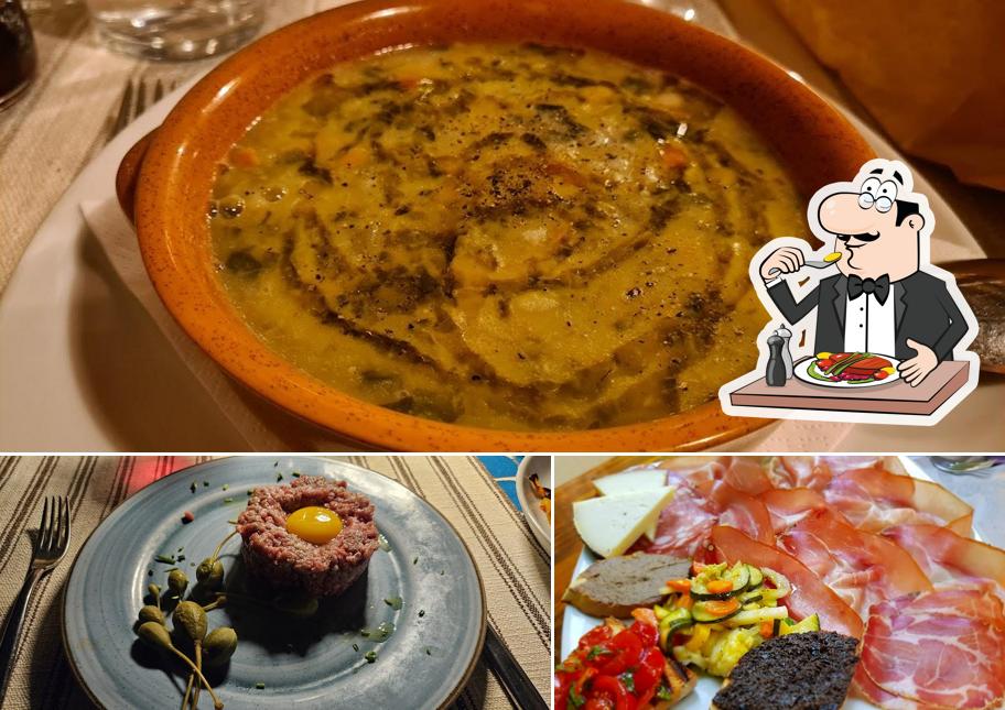 Cibo al Ristorante Trattoria Osenna