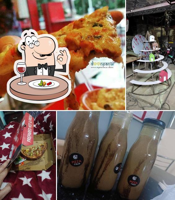 Food at The Pizza Bite ( Pizza Italia )