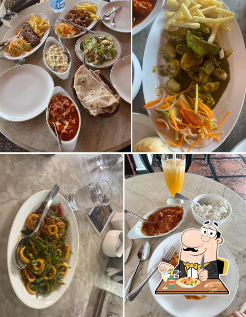 Food at The Verandah Restaurant