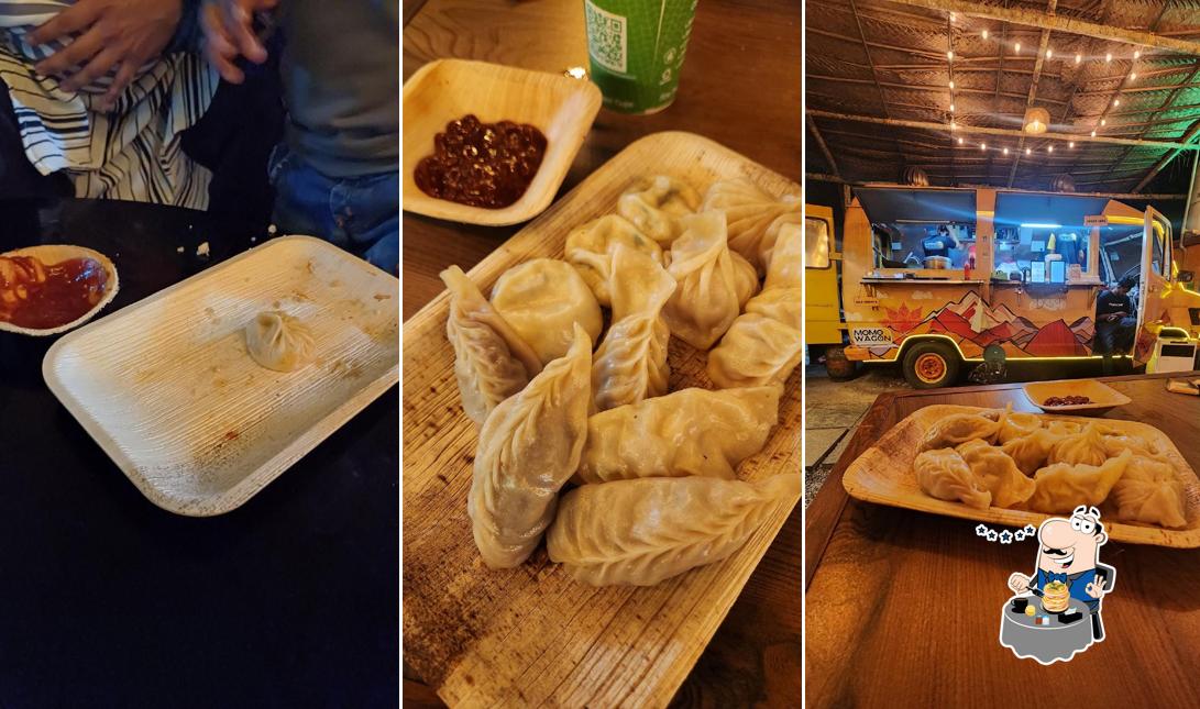 Meals at Momo Wagon Momo Soup Chai