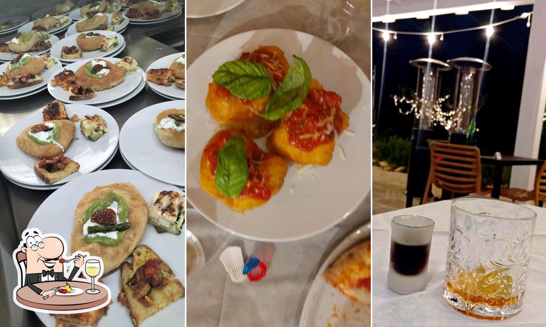 Platti al Al Gelso Pizza e Zuccularje alla brace