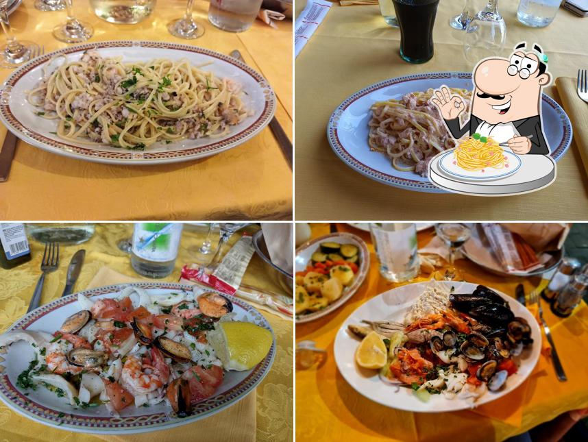Spaghetti alla carbonara al Il ragno lido degli estensi