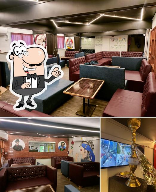 The interior of Million Dollar Cafe