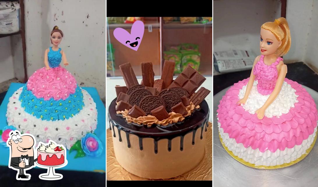 Red velvet cake at SHAPE'S BAKERS PALI