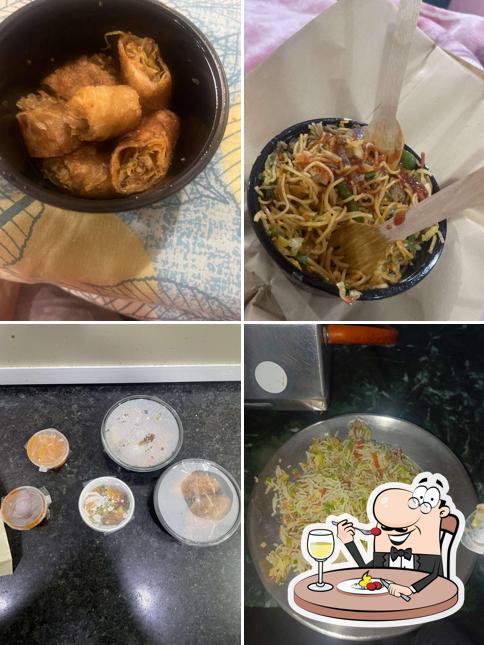 Food at Dumpling Boys