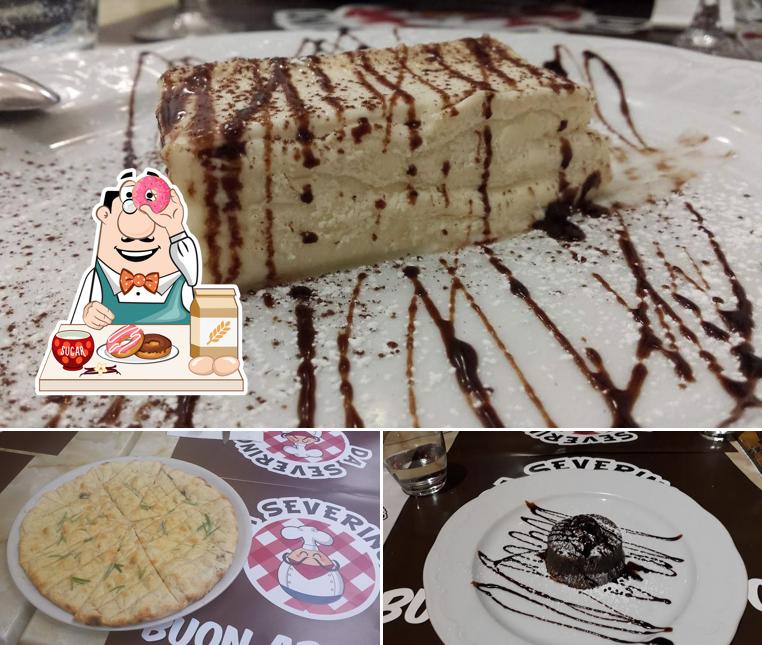 Pizzeria Severino offre un'ampia varietà di dolci