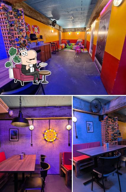 O interior do Fish King - Av. Bandeirantes