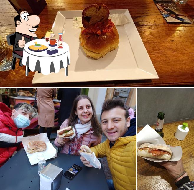 Piatto di formaggi al Focacceria il Budego