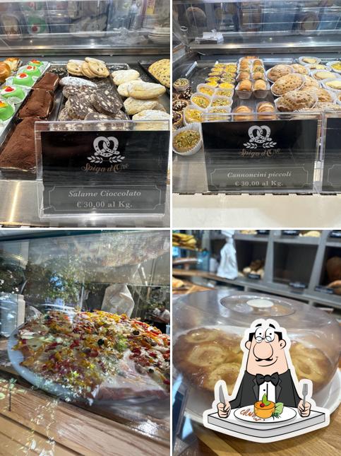 Cibo al Panetteria-Pasticceria Piazza Bonomelli