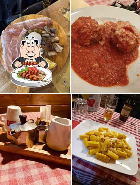Cibo al Taverna del Fuorisede