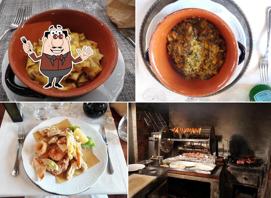 Cibo al Trattoria La Fontana