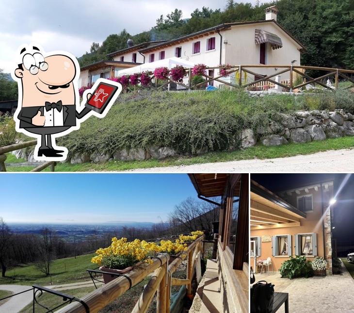 Goditi la vista dall'area esterna di Agriturismo La Baita
