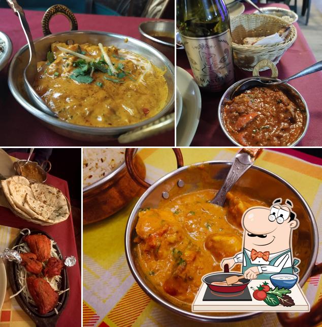 Pollo al curry al Bombay Palace Indian Restaurant