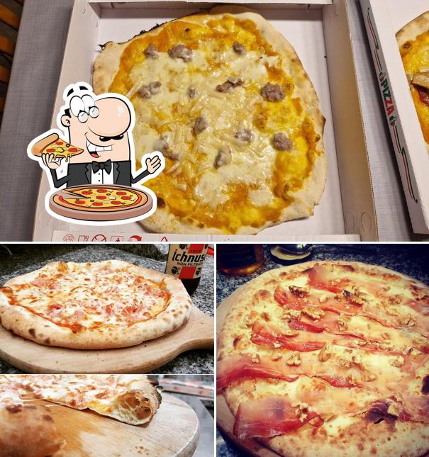Scegli tra le svariate varianti di pizza
