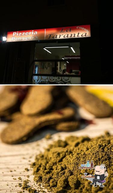 Gli interni di Pizzeria La Taranta