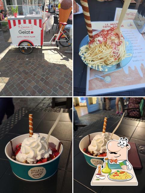 Gelato al Gelateria "Il Sorriso"