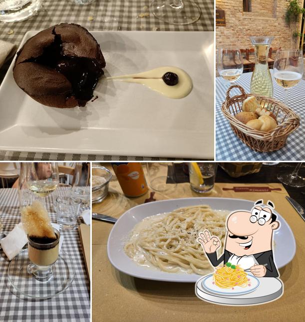 Spaghetti alla carbonara al Rimante, di Cesare De Rocco