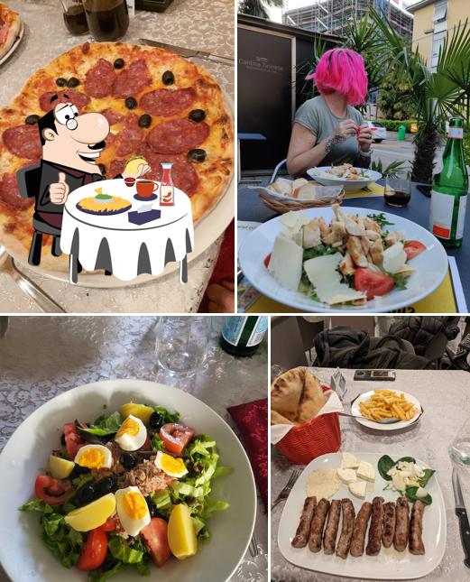 Piatto di formaggi al Ristorante Cantina Ticinese