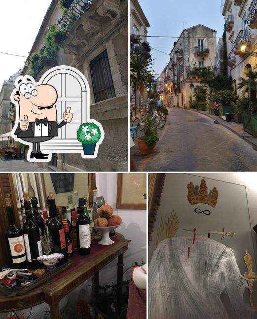 Gli esterni di Trattoria La Foglia