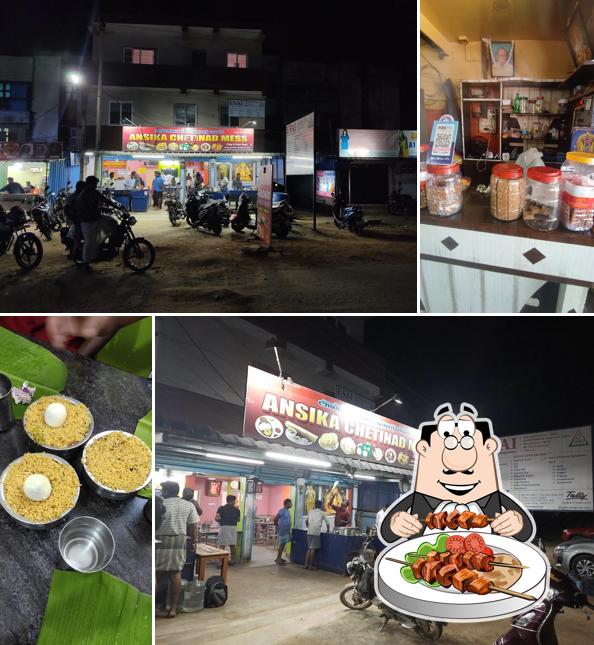 Food at Ansika Chetinad Mess Hosur