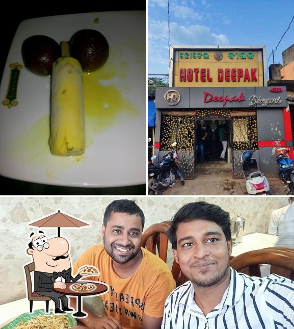 Check out how Deepak Hotel looks outside