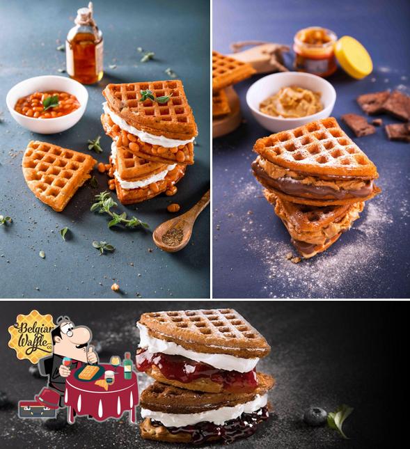 Waffles at The Belgian Waffle Co