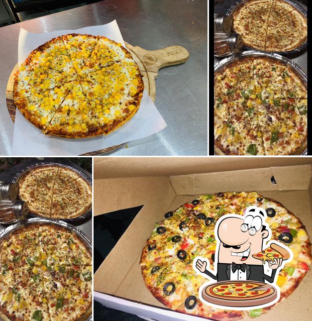 Order various kinds of pizza