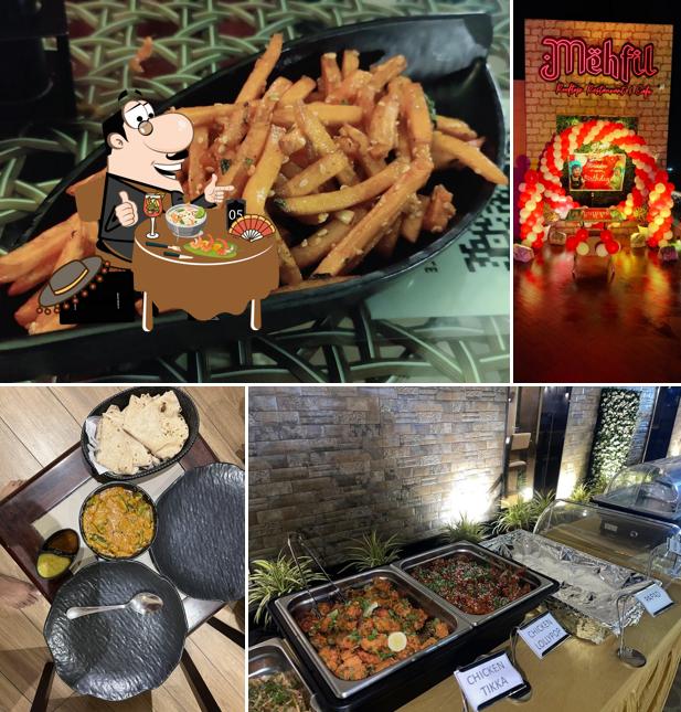 Food at Mehfil- Rooftop Restaurant and Cafe