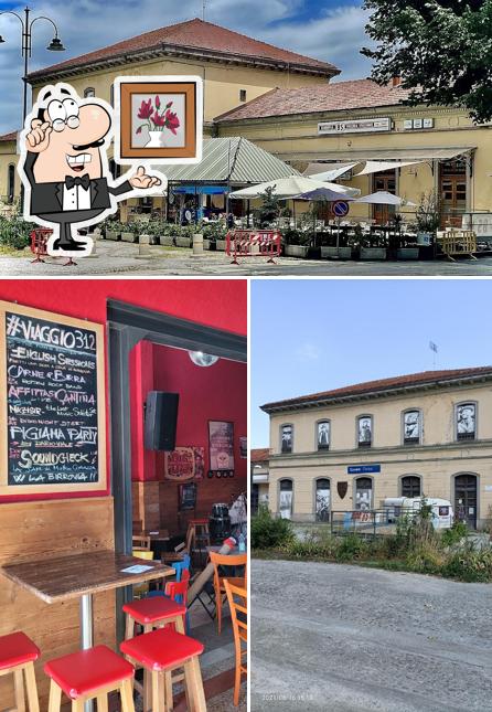 Gli interni di Birrovia Vecchia Stazione