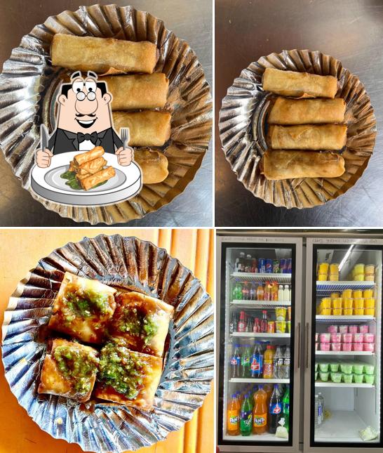 Spring rolls at JAY AMBE SAMOSA CENTRE