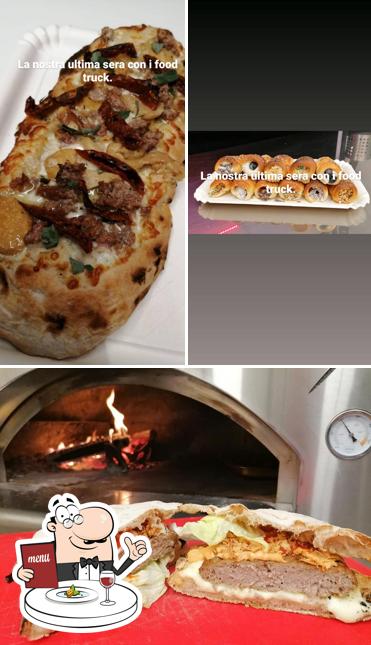 La cibo e esterno del ristorante