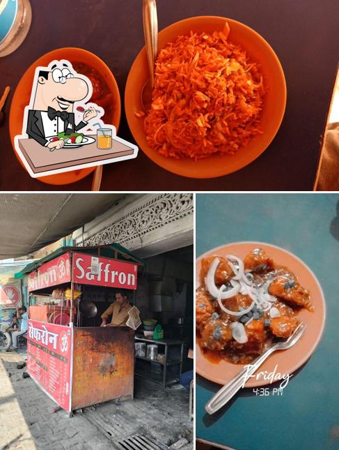 Food at Saffron Veg Chinese