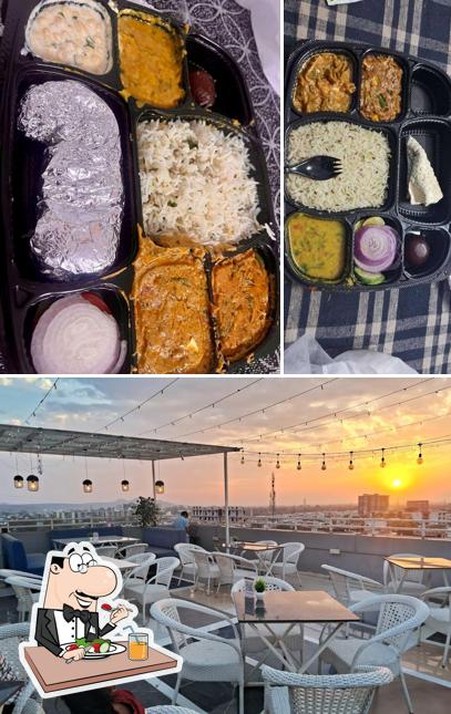The picture of Sky Brew Cafe’s food and interior
