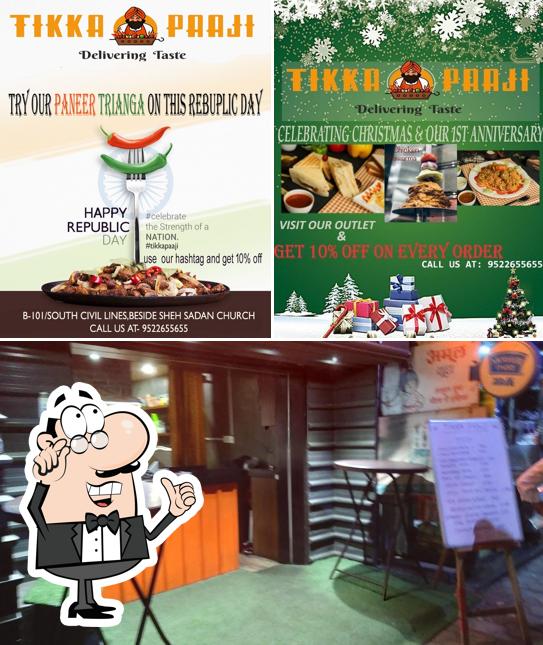 Tikka Paaji is distinguished by interior and food