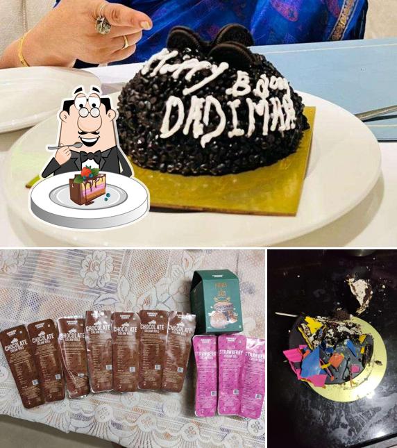 Chocolate cake at Dangee Dums