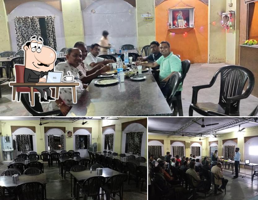 The interior of Hotel Yuvraj