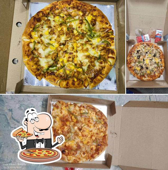 At No.1 Hot Pizza, you can enjoy pizza