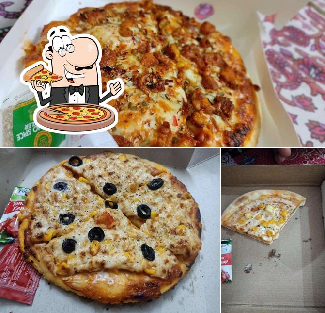 Order various kinds of pizza