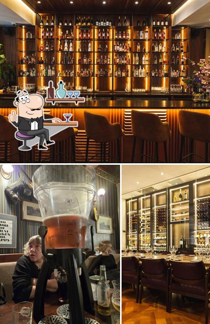 Gli interni di Bar “La Voglia “