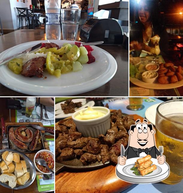 Rolinho primavera em Galileu Bar