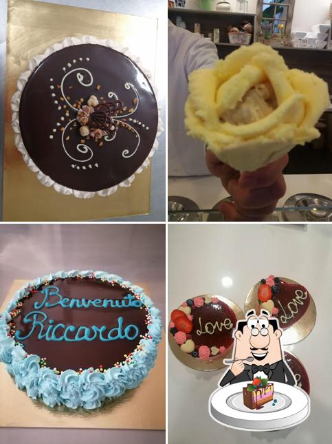 Torta al cioccolato al Gelateria San Pio Mantova