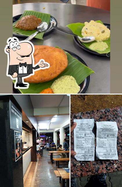 The interior of The Nachiyar Cafe