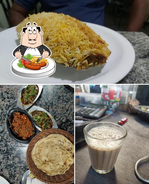 Meals at Hotel Alhamdulillah - Kalyani Mutton & Chicken Biryani , thala mandi