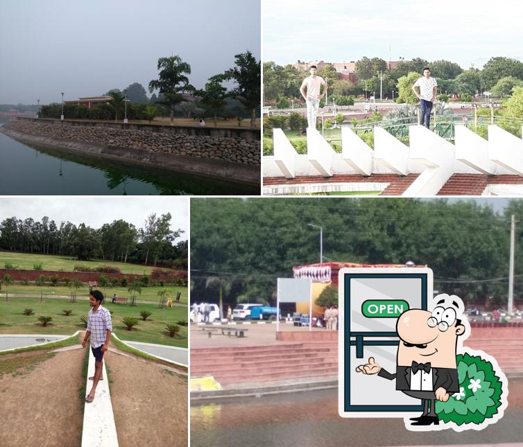 You can get some fresh air at the outside area of Mithu grilled & Pizza Centre